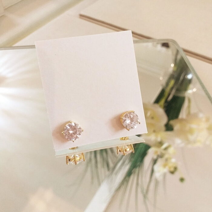 Brinco ponto de luz cristal 8cm – 166717 - Imagem 1