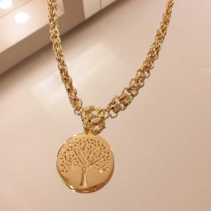 Colar medalha árvore da vida – 2132 - Imagem 1