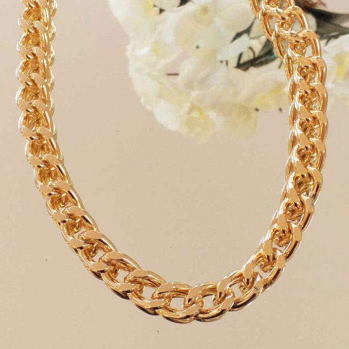 Colar elos diamantados - 2922 - Imagem 1