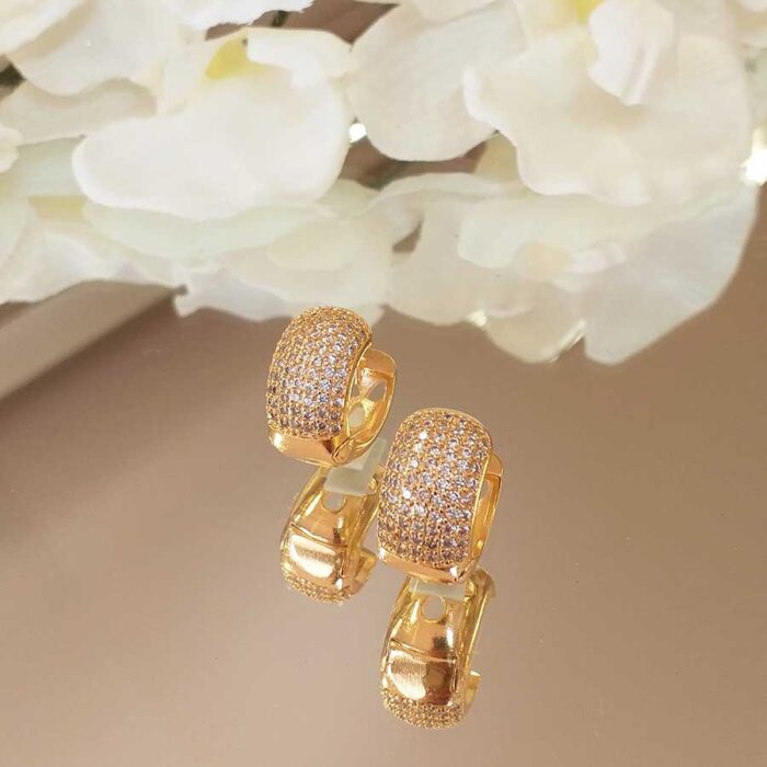 Brinco argola abaulada G – 3016 - Imagem 1