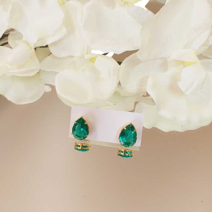 Brinco gota turmalina (P) – 3098 - Imagem 1