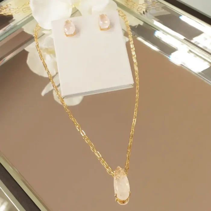 Conjunto Quartzo Rosa - 4528 - Imagem 1