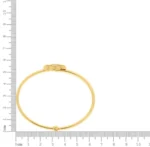 Bracelete Trevo Ouro - 4672 - Imagem 3