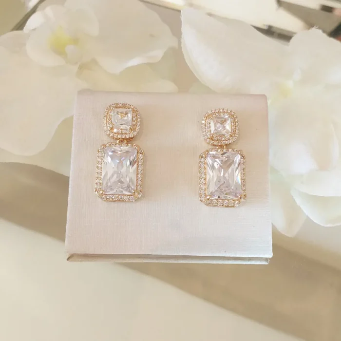 Brinco Royal Cristal Ouro - 4749 - Imagem 1