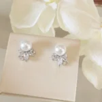 Brinco de Pérola Ródio - 4761 - Imagem 2