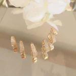 Trio de Argolas Ouro - 4802 - Imagem 2