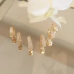 Trio de Argolas Ouro - 4802