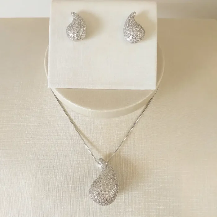 Conj Gota Ródio - 4869 - Imagem 1