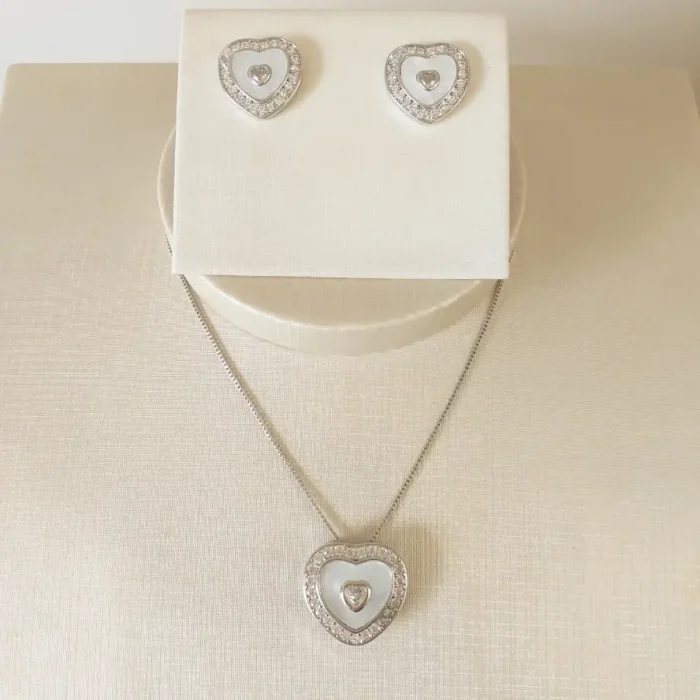 Conj Coração Madrepérola R - 4867 - Imagem 1