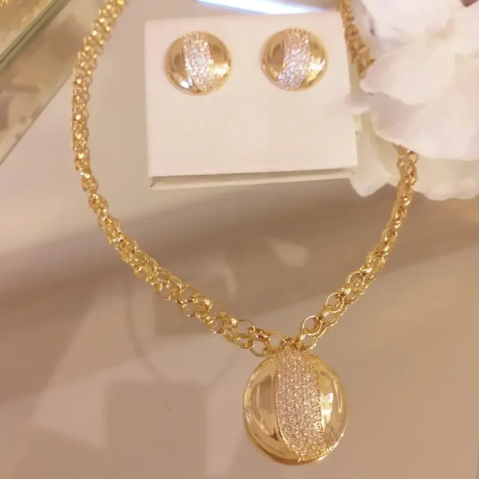 Conj Esfera O.(Ganhe a Pulseira) - 4910 - Imagem 3