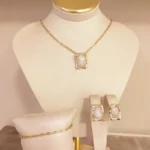 Conj Zircônia O. (Ganhe a Pulseira)- 4914 - Imagem 2