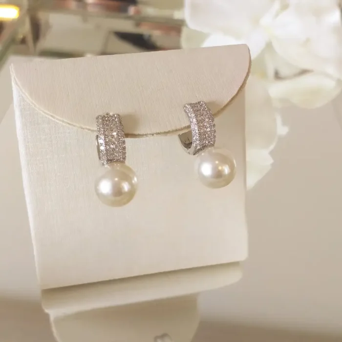 Argola Pérola R - 4947 - Imagem 1