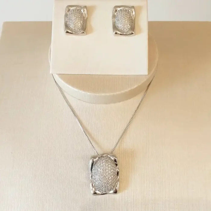 Conj Zircônia R. - 4915 - Imagem 1