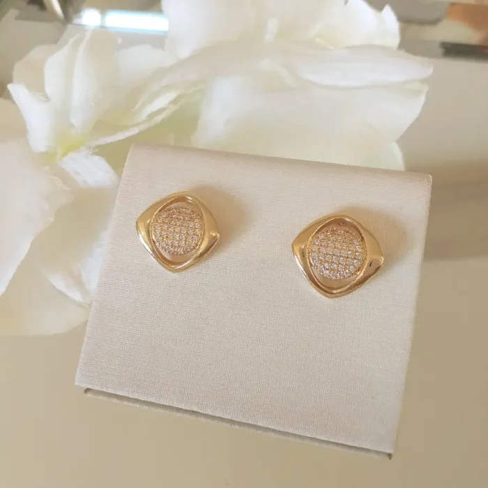 Brinco de Zircônia O. - 4999 - Imagem 1