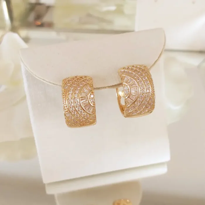 Argola Zircônia O. - 5080 - Imagem 2