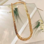 Colar elo quadrado m - 166757