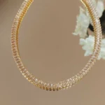 Choker baguete cristal II - 2988