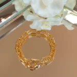 Pulseira de elos com fecho maçico - 3156