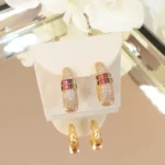 Brinco argola rainbow - 3380