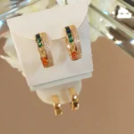 Brinco argola rainbow - 4536