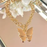 Colar borboleta - 4590