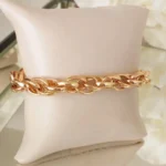 Pulseira de Elo Trançado - 4688