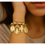 Pulseira Berloques Religiosos - 4723 - Imagem 2