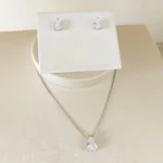 Conjunto Gota Ródio - 4747