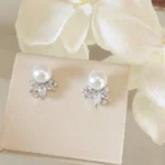 Brinco de Pérola Ródio - 4761 - Imagem 2