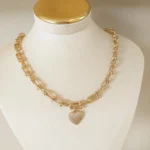 Colar Tiff. Coração Ouro - 4767