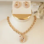 Conjunto nó ouro - 4771