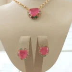 Conj Coração Pink - 4818