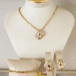 Conj. Zircônia O. (Ganhe a Pulseira) - 4819 - Imagem 2