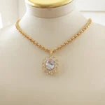 Cjto Oval Cristal Ouro - 4827 - Imagem 2