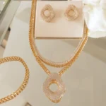 Conj Cravejado O (Ganhe a Pulseira) - 4851