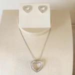 Conj Coração Baguete R - 4870