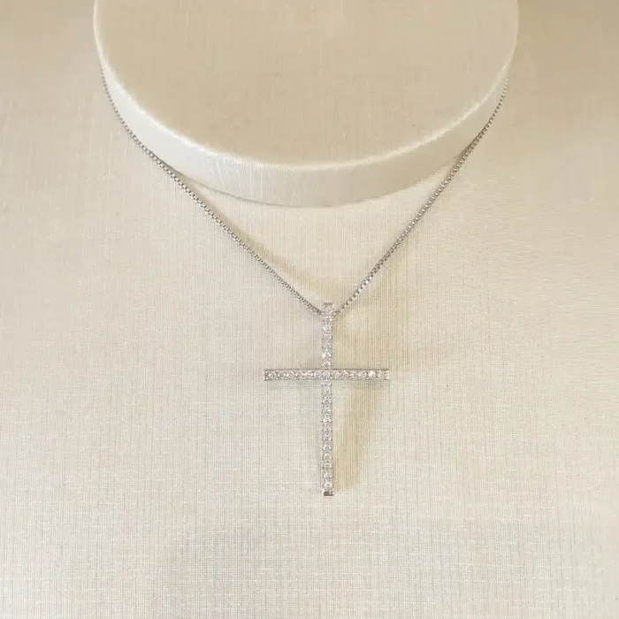 Colar Crucifixo R. - 4877 - Imagem 2