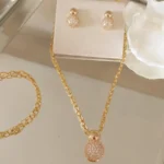 Conj. Esfera O. (Ganhe a Pulseira) - 4957