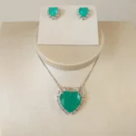 Conj Coração Turmalina R - 4973