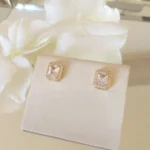 Brinco Baguete Crystal O.- 4985