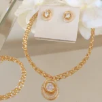 Conj. Zircônia O. (Ganhe a Pulseira) - 5175 - Imagem 2