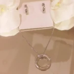 Conj. Gota Crystal Ródio - 5215