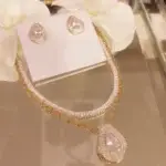 Conjunto Gota Zircônia O.- 5209